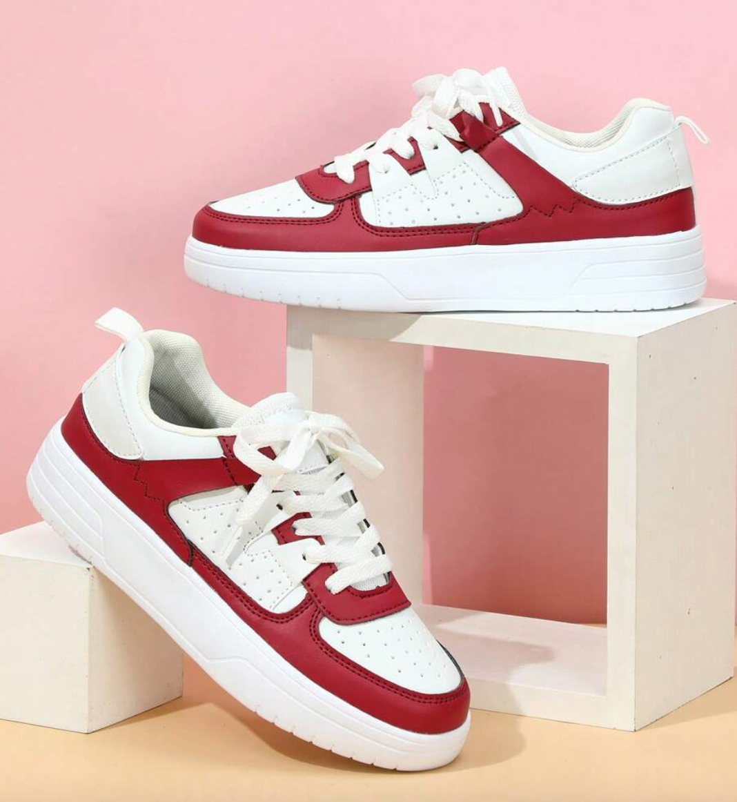 Emora Nova - Trendy Dames Sneakers - Retro Stijl