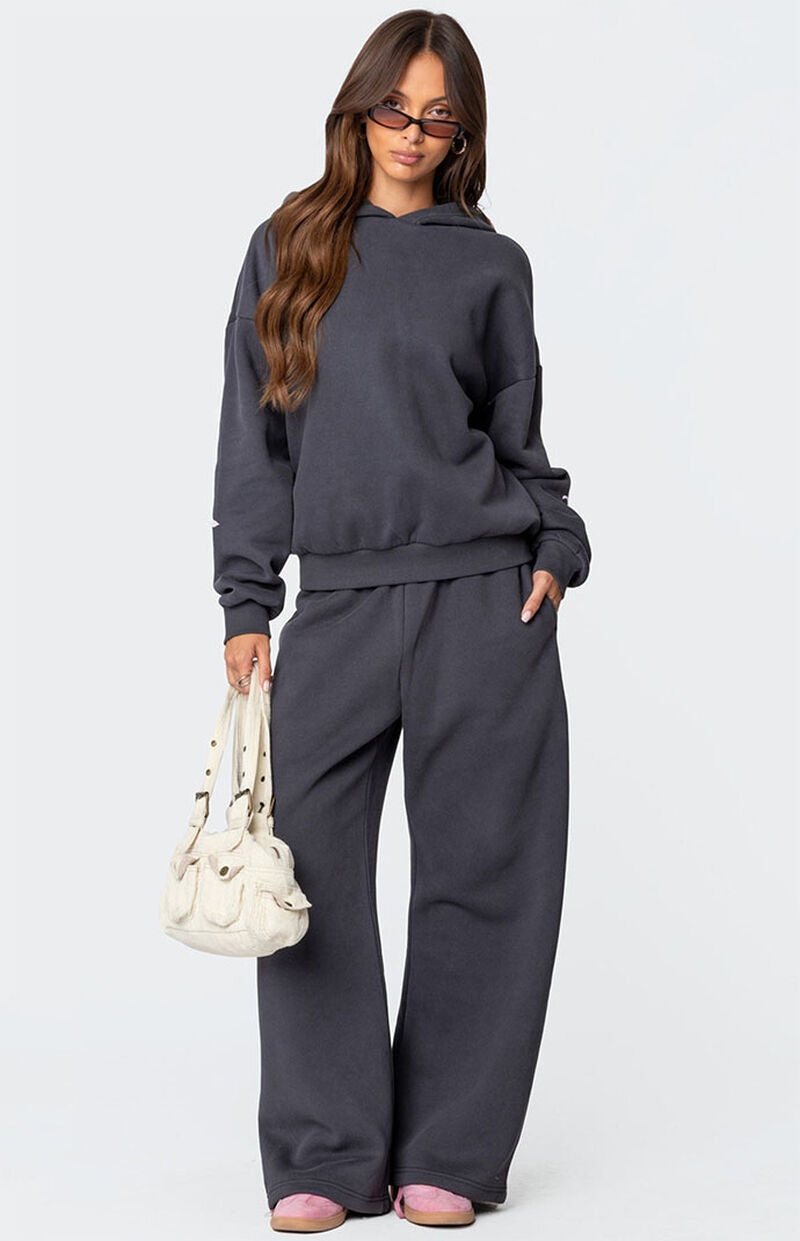 Emora Nova - Loungewear Essential Oversized Hoodie & Broek Set - Herfst