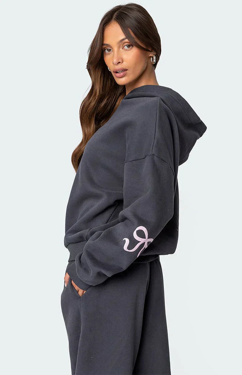 Emora Nova - Loungewear Essential Oversized Hoodie & Broek Set - Herfst