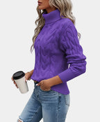 Emora Nova - Dames Kabelgebreide Coltrui - Winter