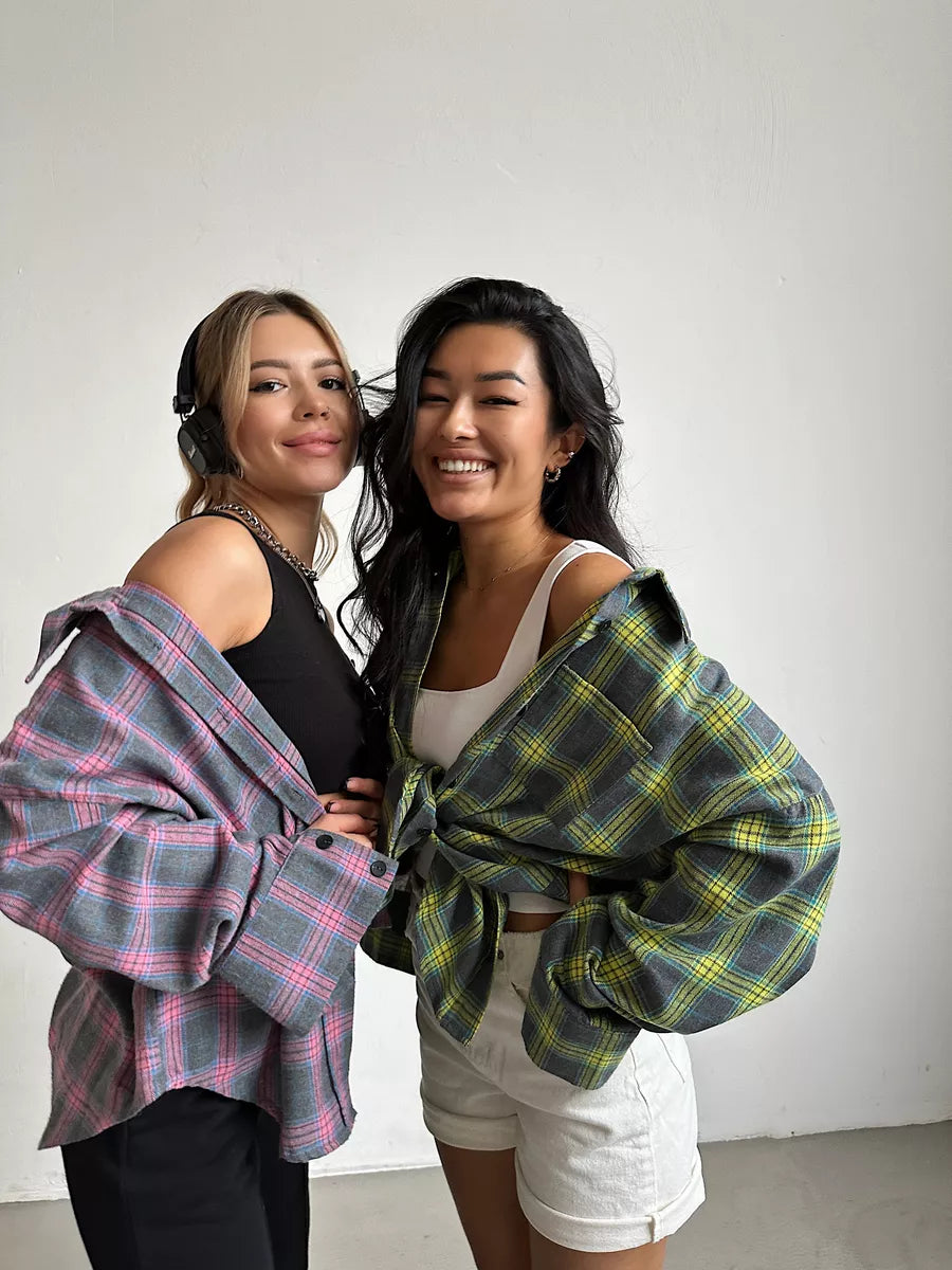 Lizzy I Comfortabel Dames Flanellen Overhemd