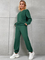 Lea | Trendy Chic Training Anzug [Pullover+Hosen] Zendoo.de