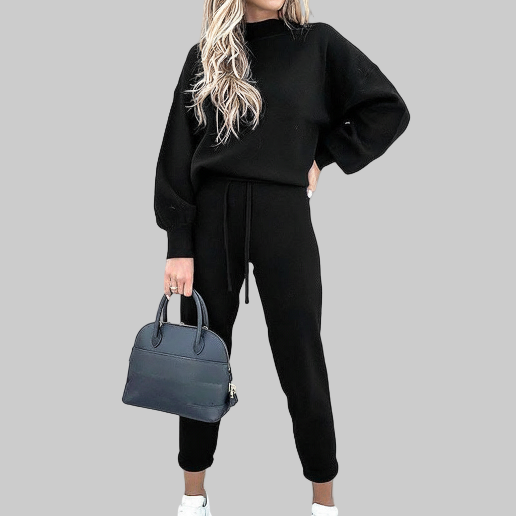 Zachte Gebreide Joggingpak Set – Relaxte Pasvorm