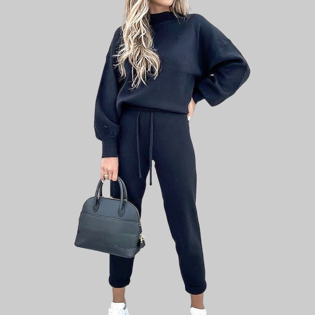 Zachte Gebreide Joggingpak Set – Relaxte Pasvorm