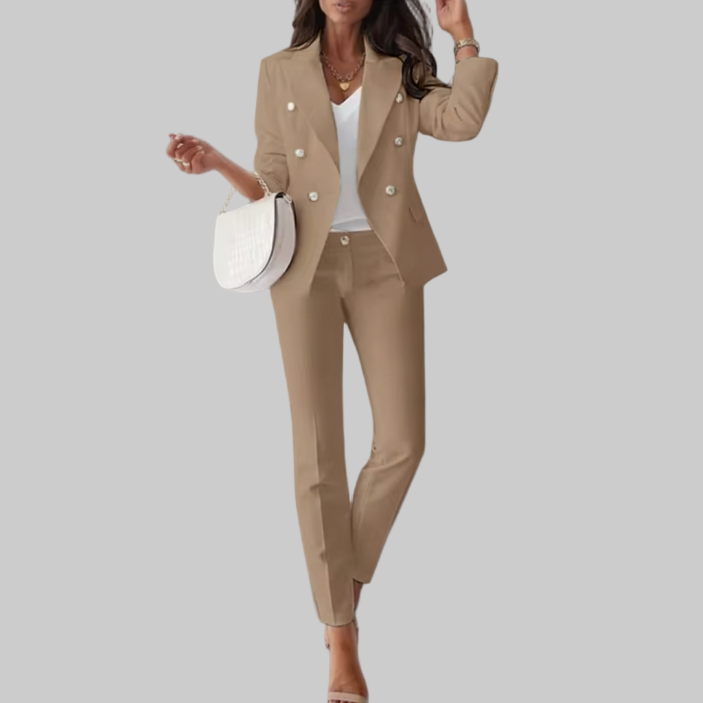 Getailleerd Pak – Dubbelknoops Blazer & Slim Fit Broek