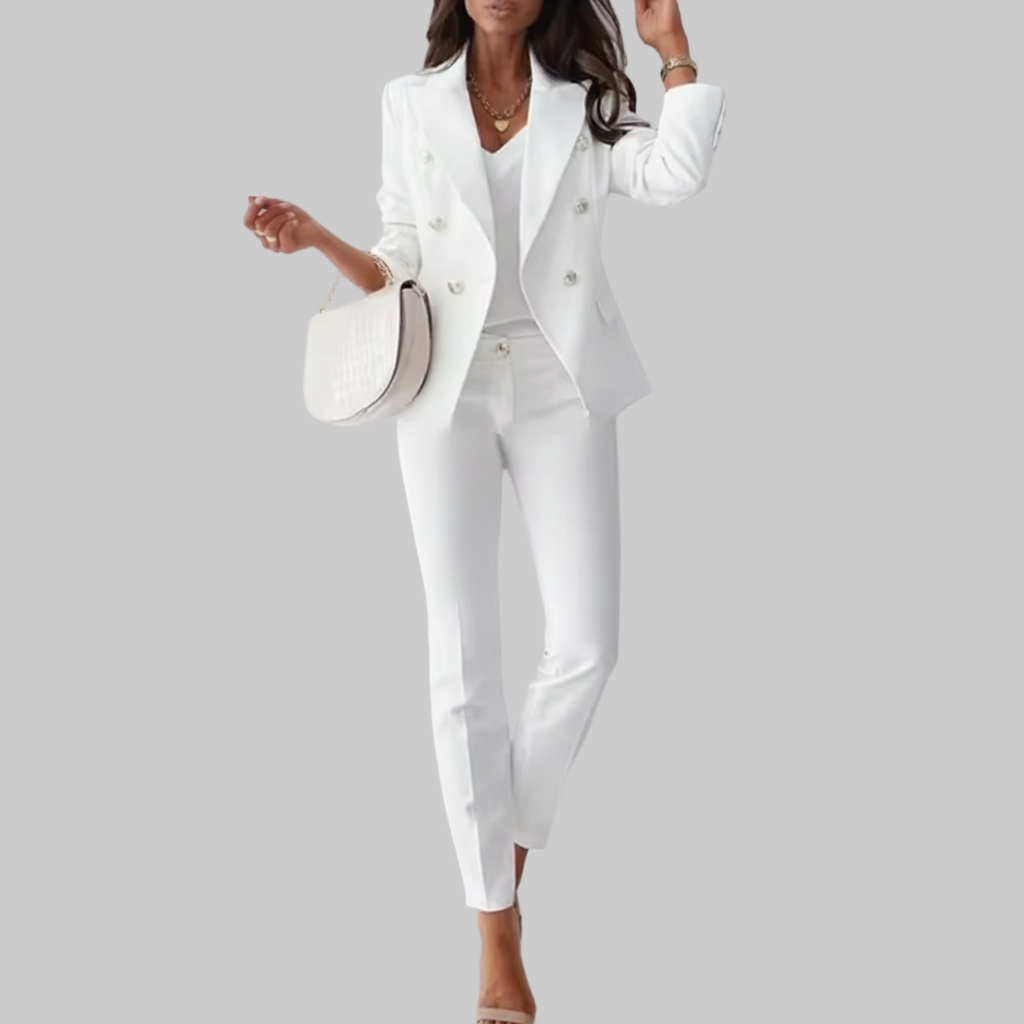 Getailleerd Pak – Dubbelknoops Blazer & Slim Fit Broek