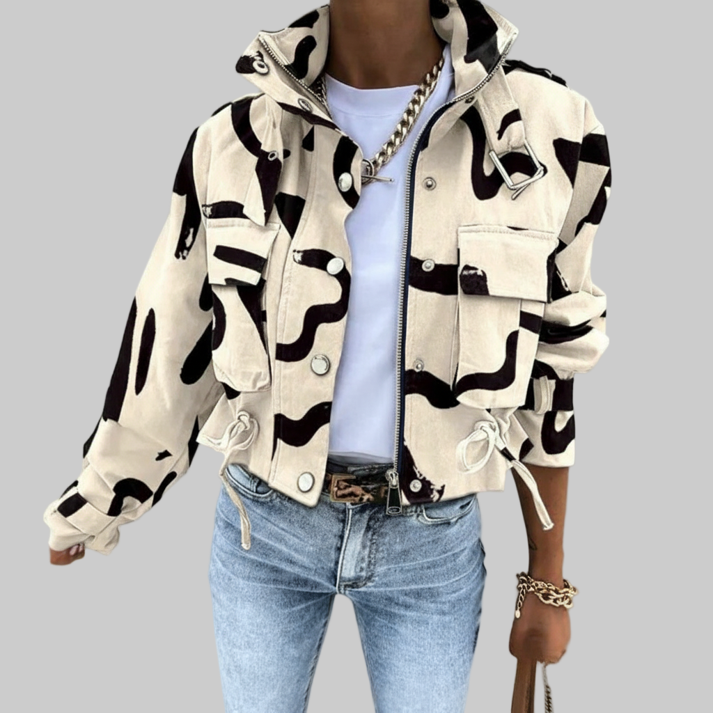 Gesp Sluiting Bomberjack – Gecropte Stijl