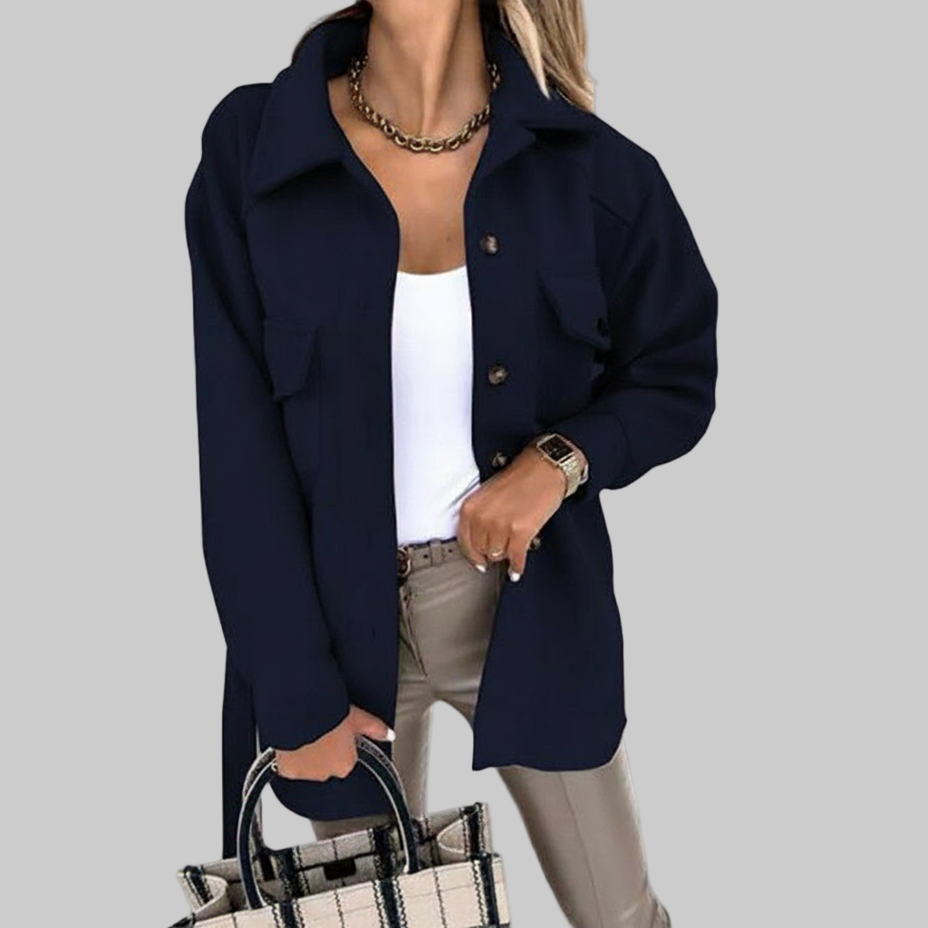 Oversized Shacket Jas – Stijlvolle Borstzakken