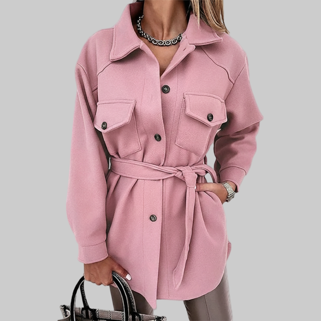 Oversized Shacket Jas – Stijlvolle Borstzakken