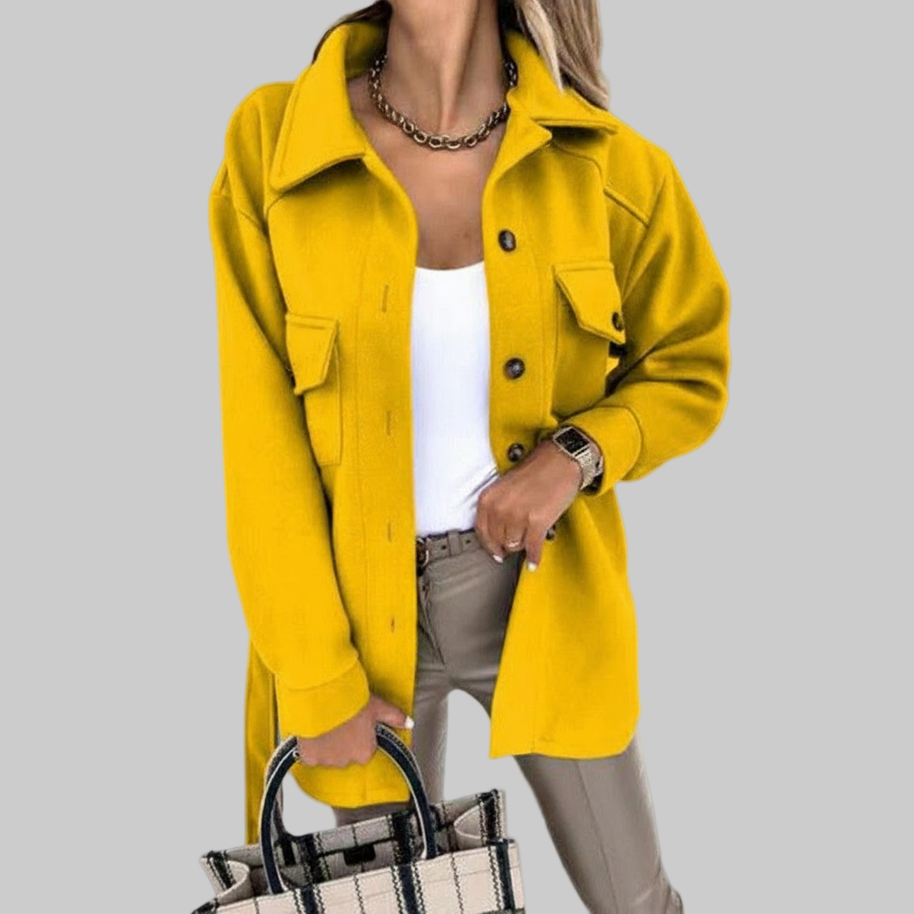 Oversized Shacket Jas – Stijlvolle Borstzakken