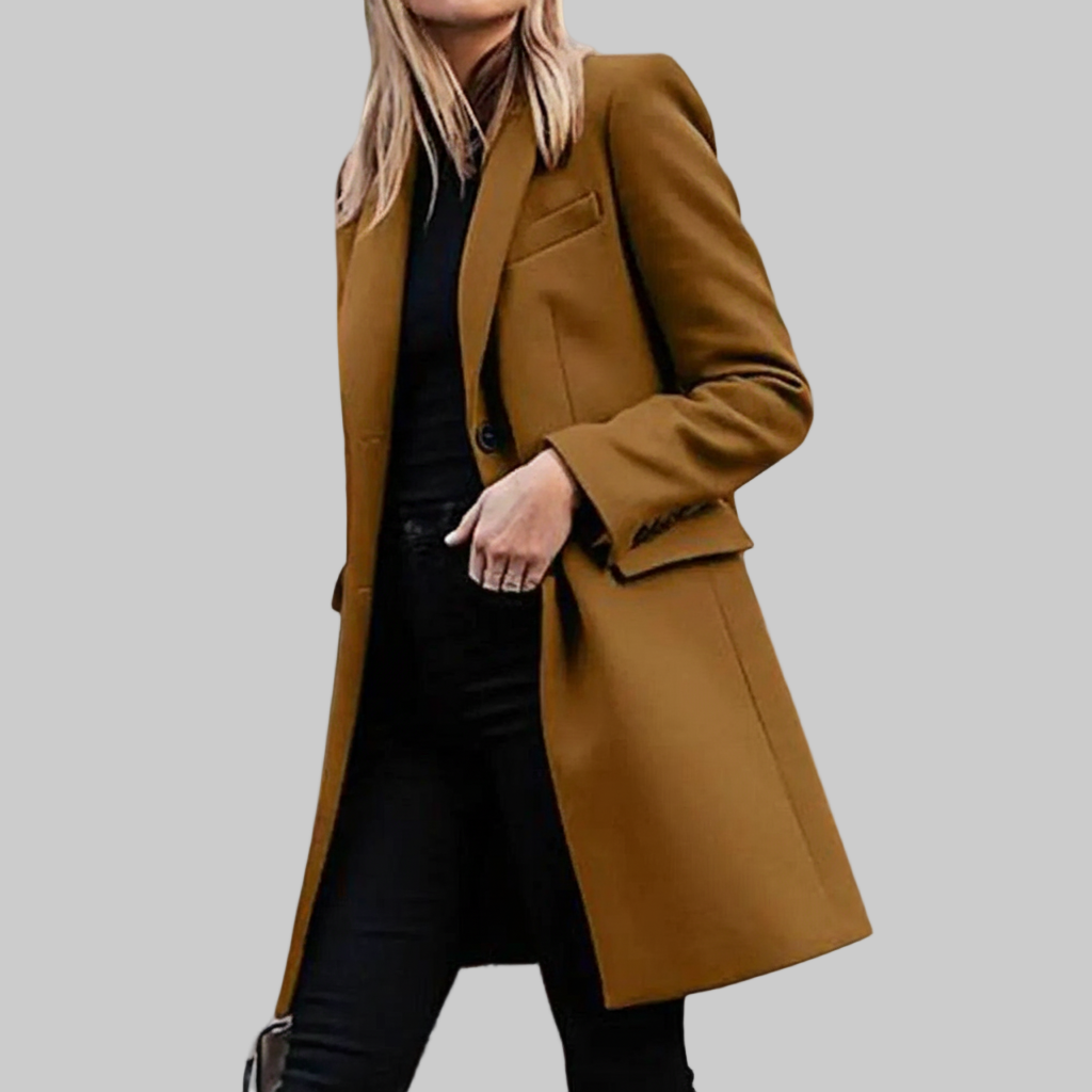 Getailleerde Lurex Colbert Jas – Verfijnd Met Paspelzakken