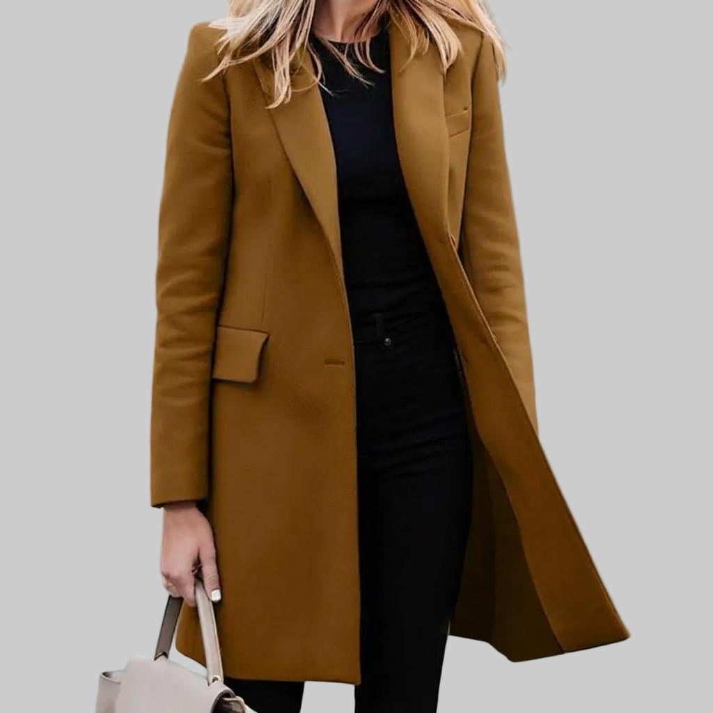 Getailleerde Lurex Colbert Jas – Verfijnd Met Paspelzakken