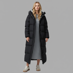 Extra Lange Pufferjas – Donsgevuld & Winddicht