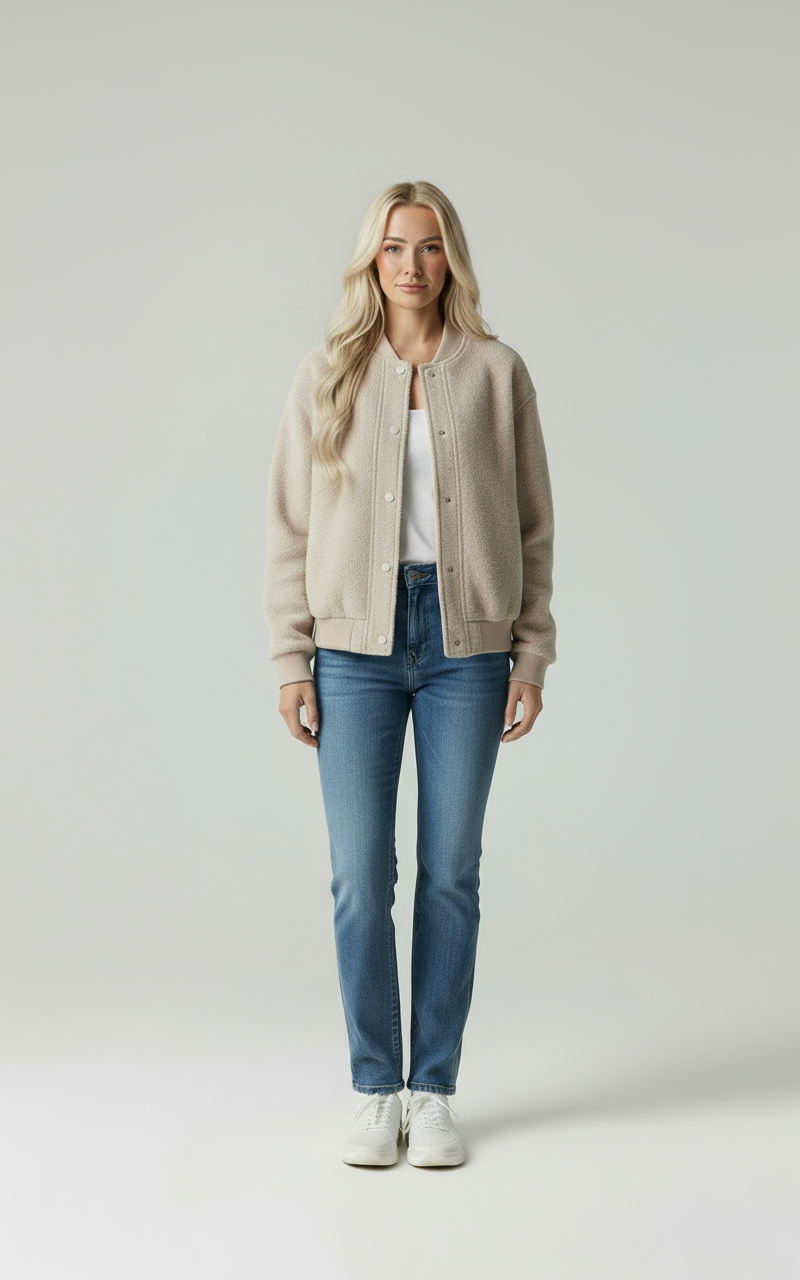 Emora Nova - Casual Dames Bomberjack - Wolmix