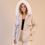 Emora Nova - Dames Parka met Faux Fur Capuchon - Winter