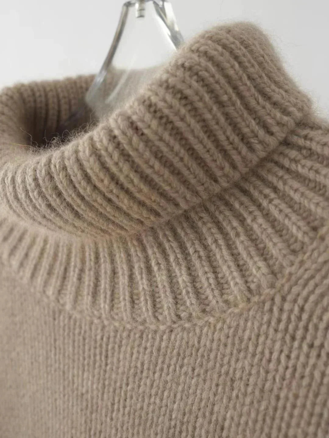 Casual Chic Gebreide Turtleneck Trui