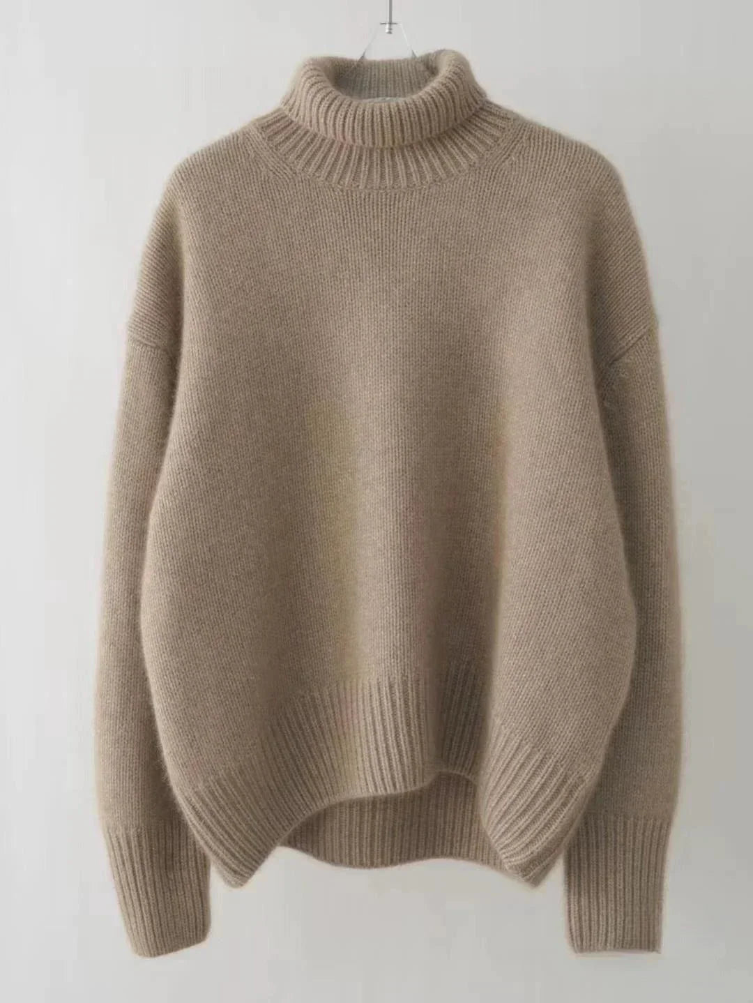 Casual Chic Gebreide Turtleneck Trui