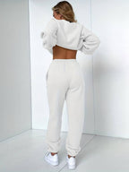 Oversized Sweater & Jogger Set – Zachte Fleece Joggingpakken