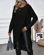 Emora Nova - Hedendaagse Vrouwen Gebreide Jurk - Casual