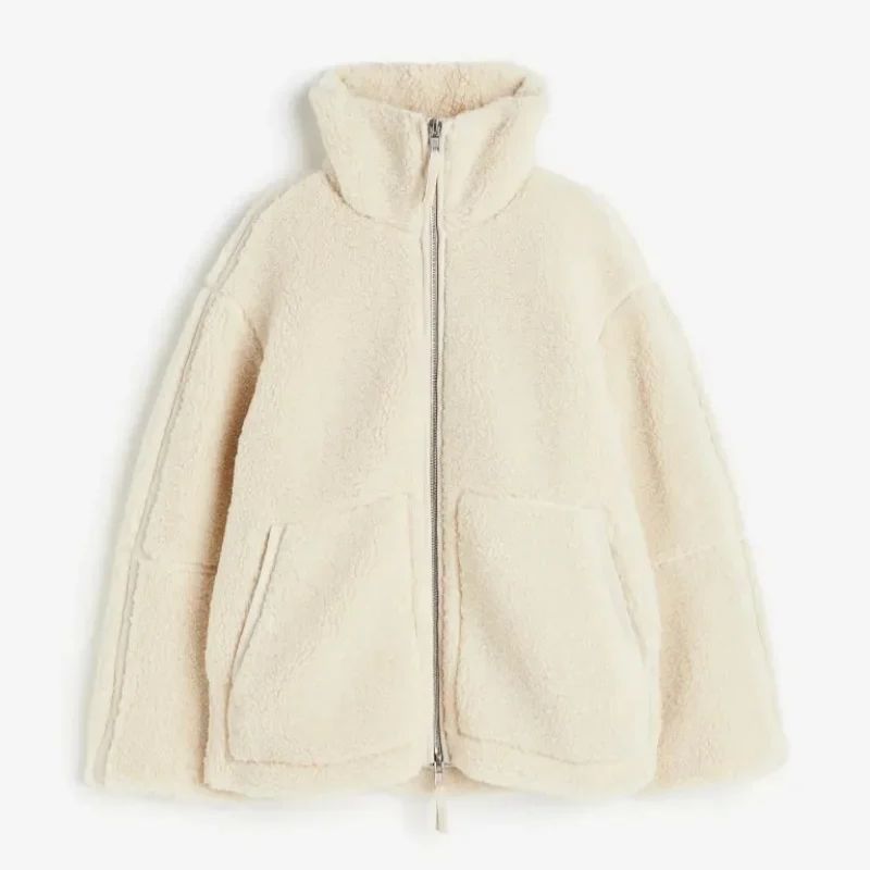Emora Nova - Hedendaagse Vrouwen Oversized Fleece Jas - Winter