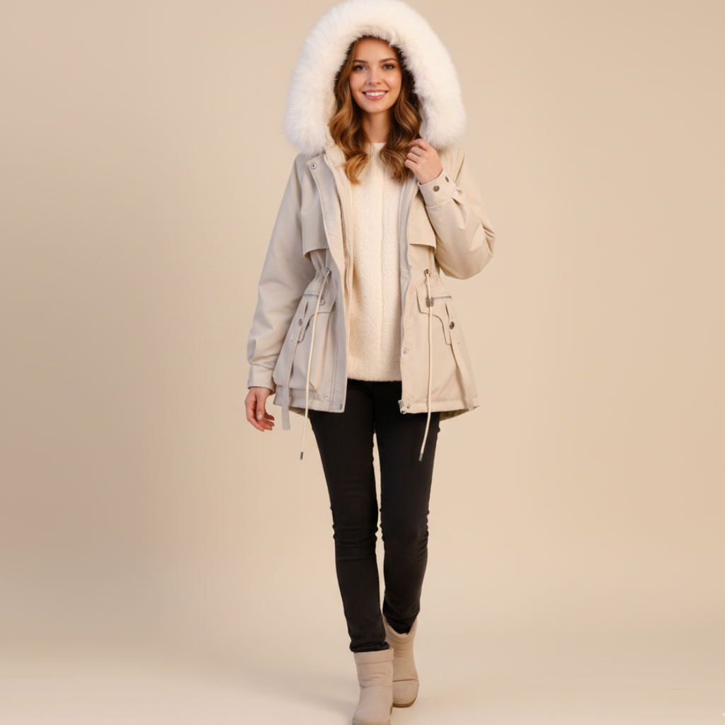 Emora Nova - Dames Parka met Faux Fur Capuchon - Winter