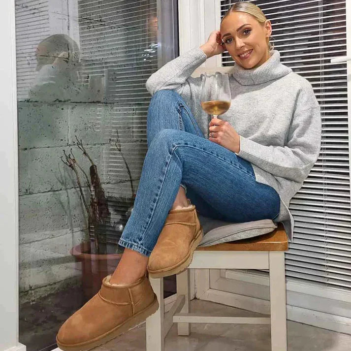 Comfortabele Enkellaarzen – Zachte Binnenvoering