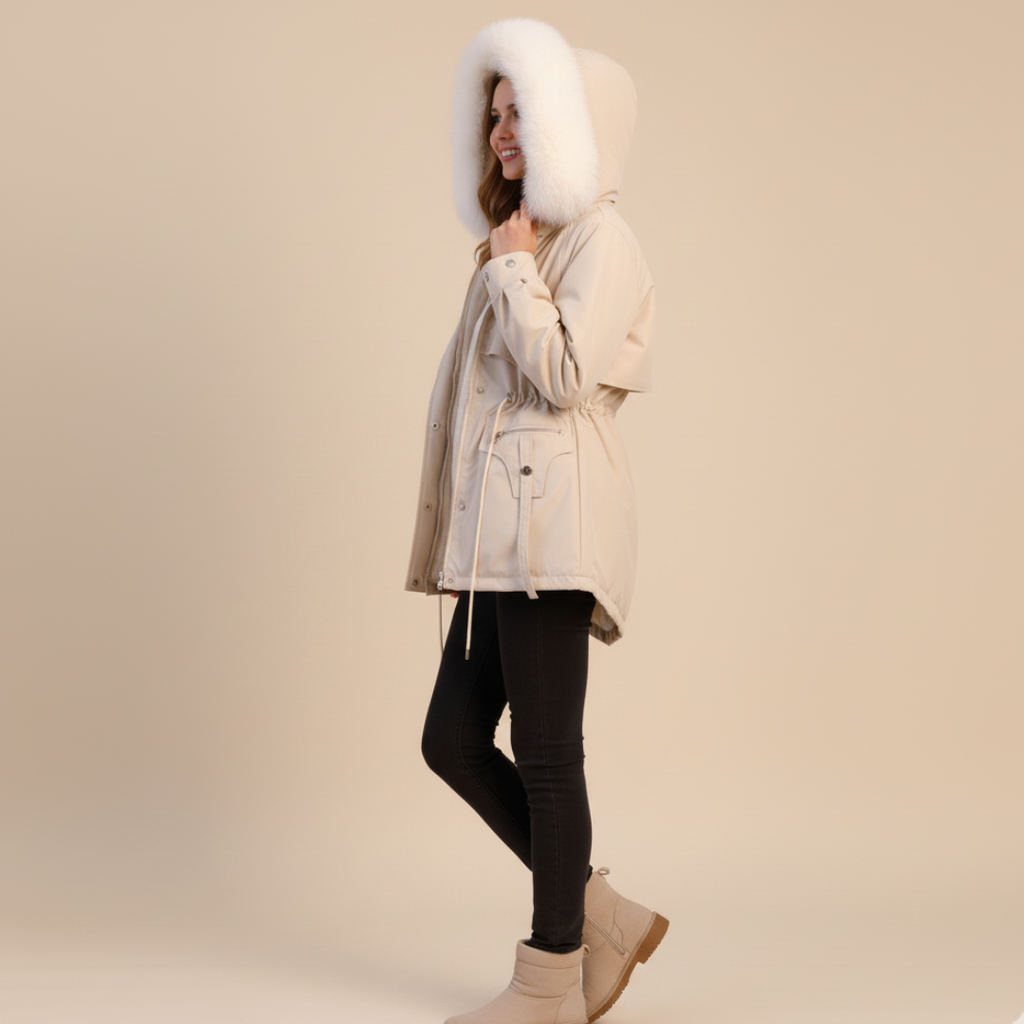Emora Nova - Dames Parka met Faux Fur Capuchon - Winter