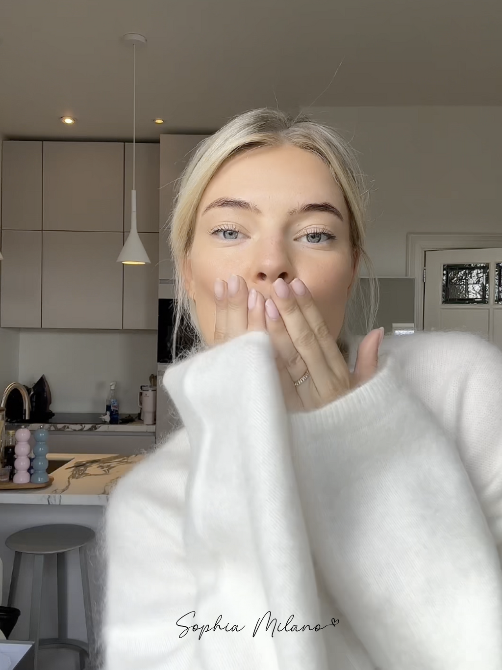 Luxe Geborstelde Trui – Zachte Mohair Look Fit