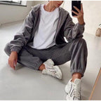 Oversized Fleece Trainingspak – Jogger met Capuchon