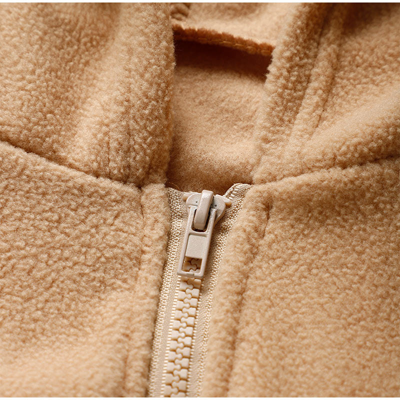 Oversized Fleece Trainingspak – Jogger met Capuchon