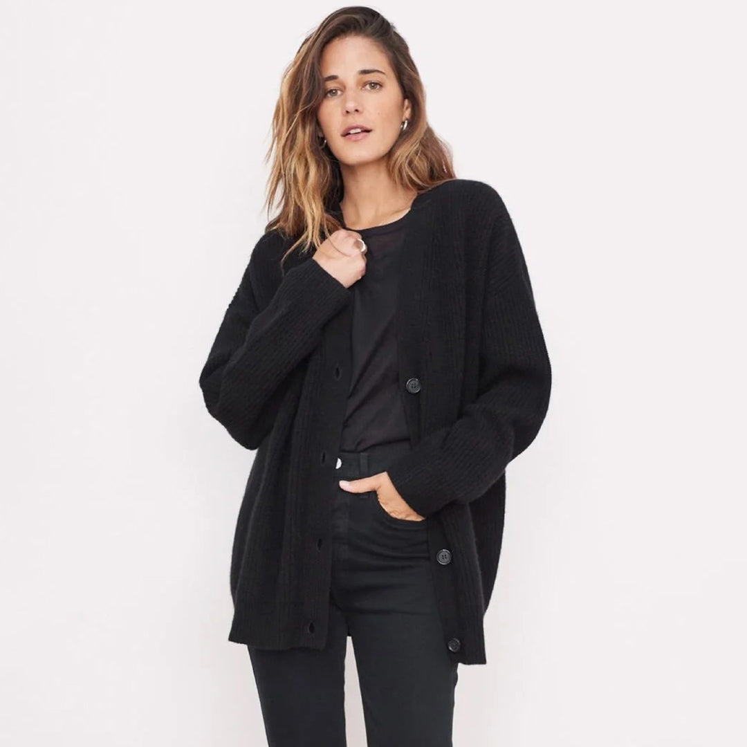 Oversized Gebreid Vest – Luxe Relaxte Pasvorm