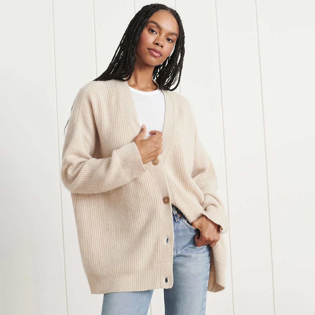 Oversized Gebreid Vest – Luxe Relaxte Pasvorm