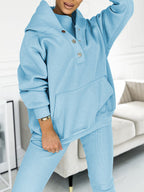 Emora Nova - Loungewear Set met Capuchon en Pouch Pocket