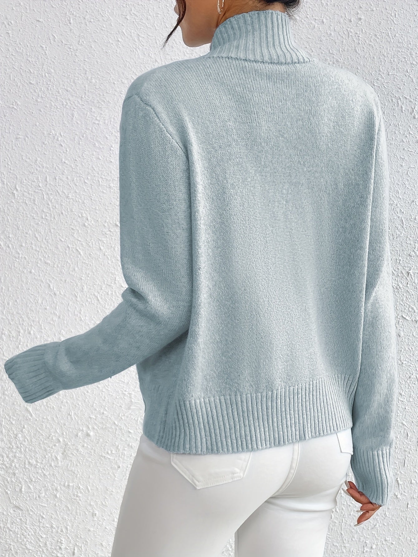 Ritskaartigan met Opstaande Kraag | Regular Fit