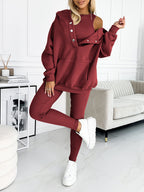 Emora Nova - Loungewear Set met Capuchon en Pouch Pocket