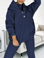 Emora Nova - Loungewear Set met Capuchon en Pouch Pocket