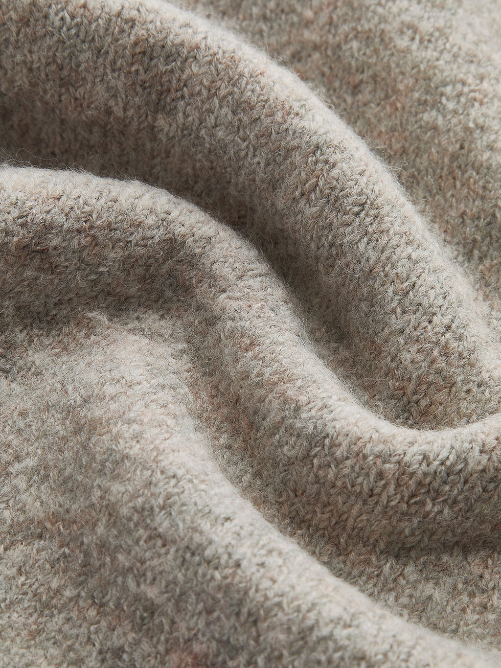 Oversized Trui met Ronde Hals – Zacht Gebreide Blend