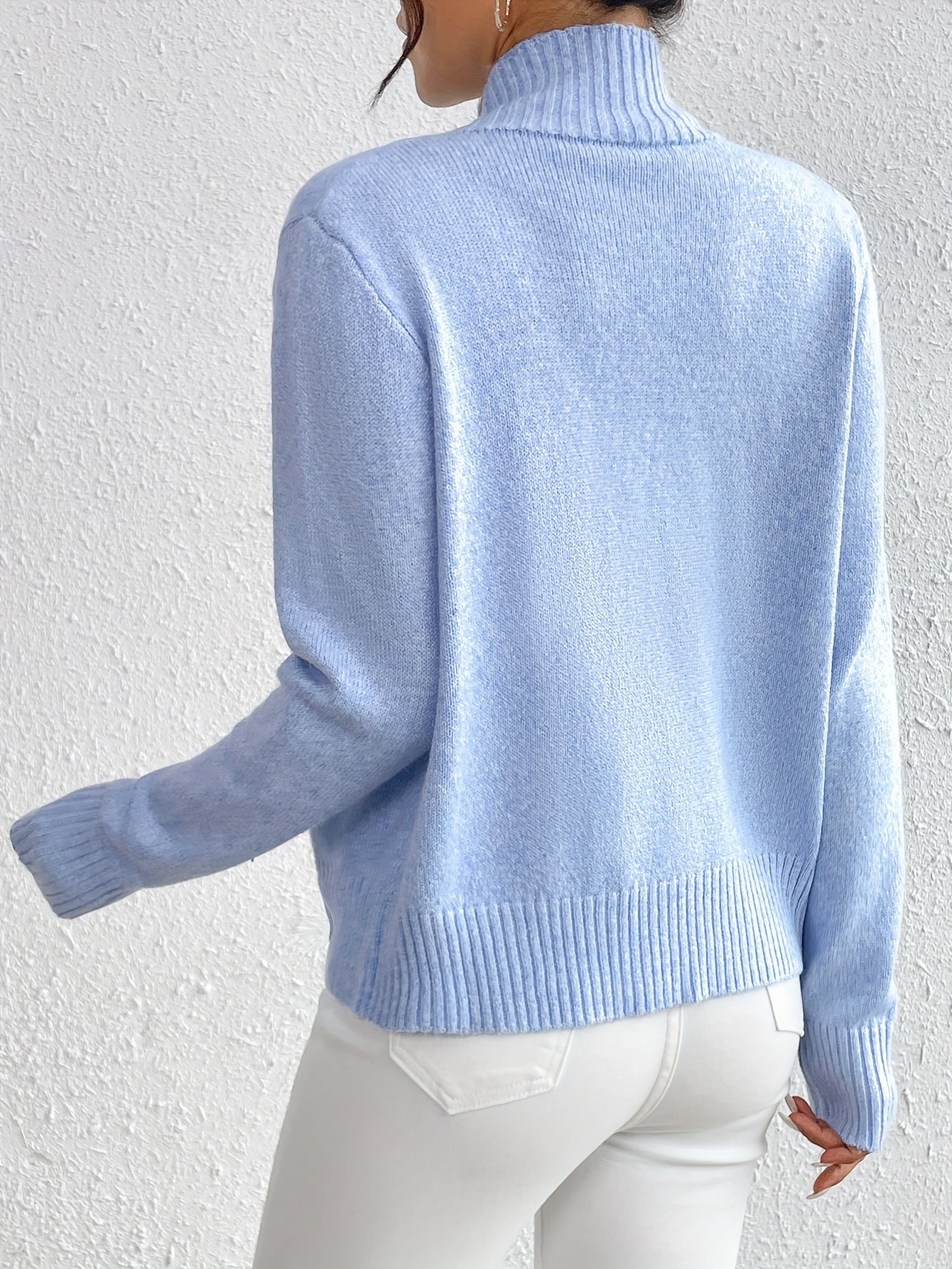 Ritskaartigan met Opstaande Kraag | Regular Fit