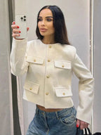 Susie | Klassischer Tweed-Blazer Zendoo.de