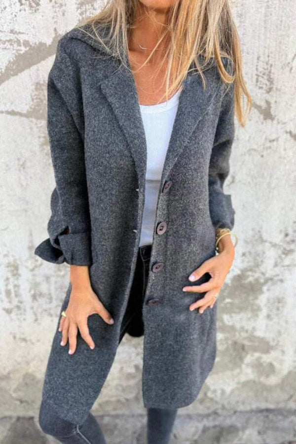 Emora Nova - Dames Gebreide Lange Jas