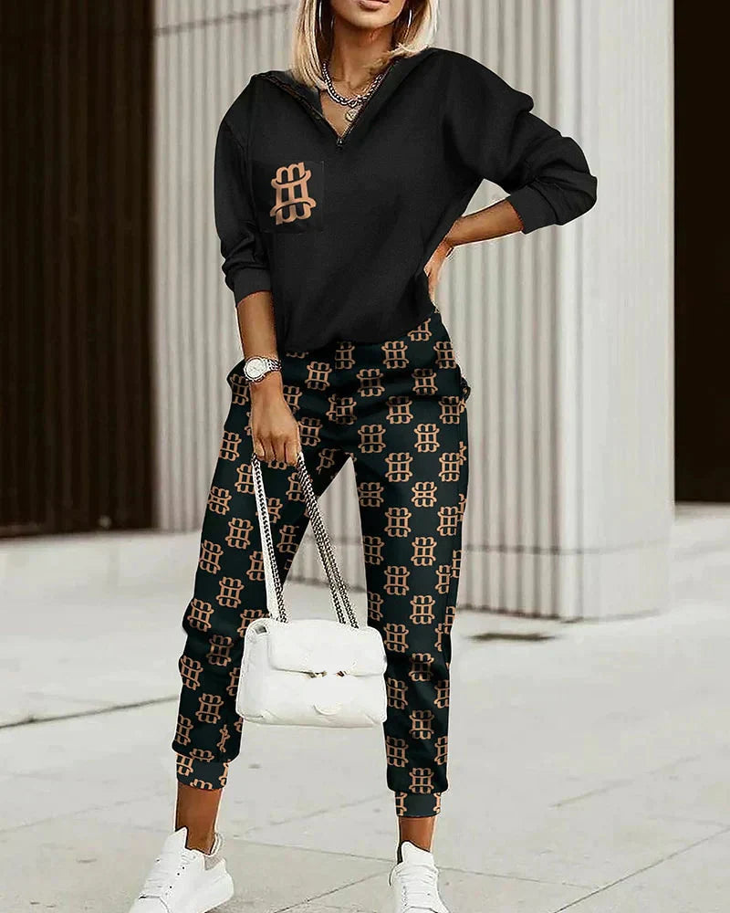 Luxe Athleisure Set voor Dames - Comfort & Stijl