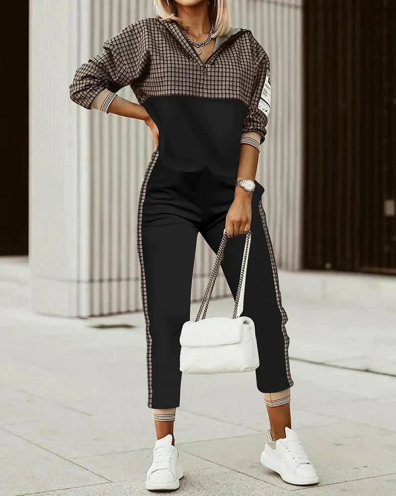Luxe Athleisure Set voor Dames - Comfort & Stijl