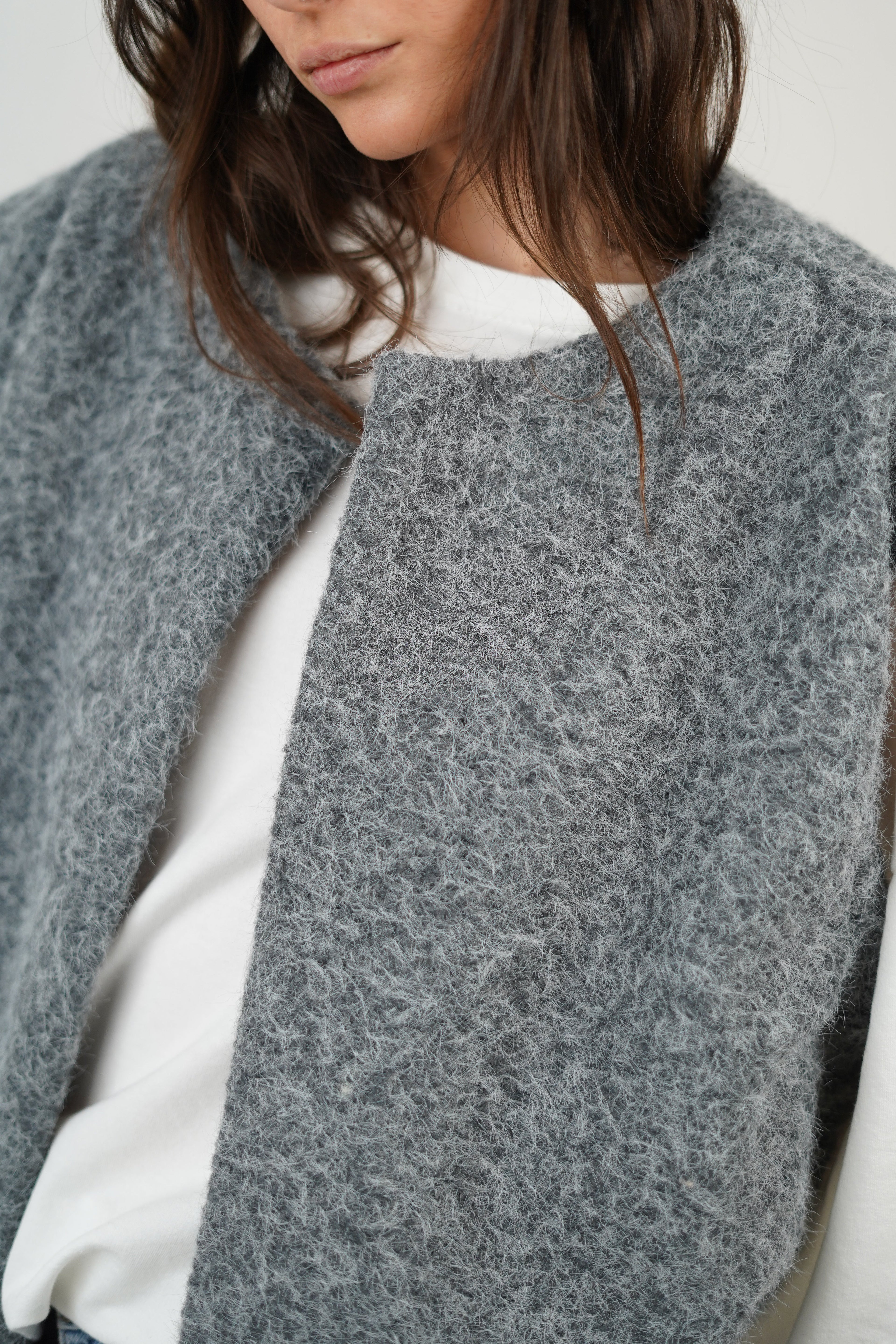 Emora Nova - Relaxed Gebreide Vest voor Dames - Casual Chic