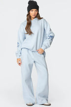 Emora Nova - Loungewear Essential Oversized Hoodie & Broek Set - Herfst