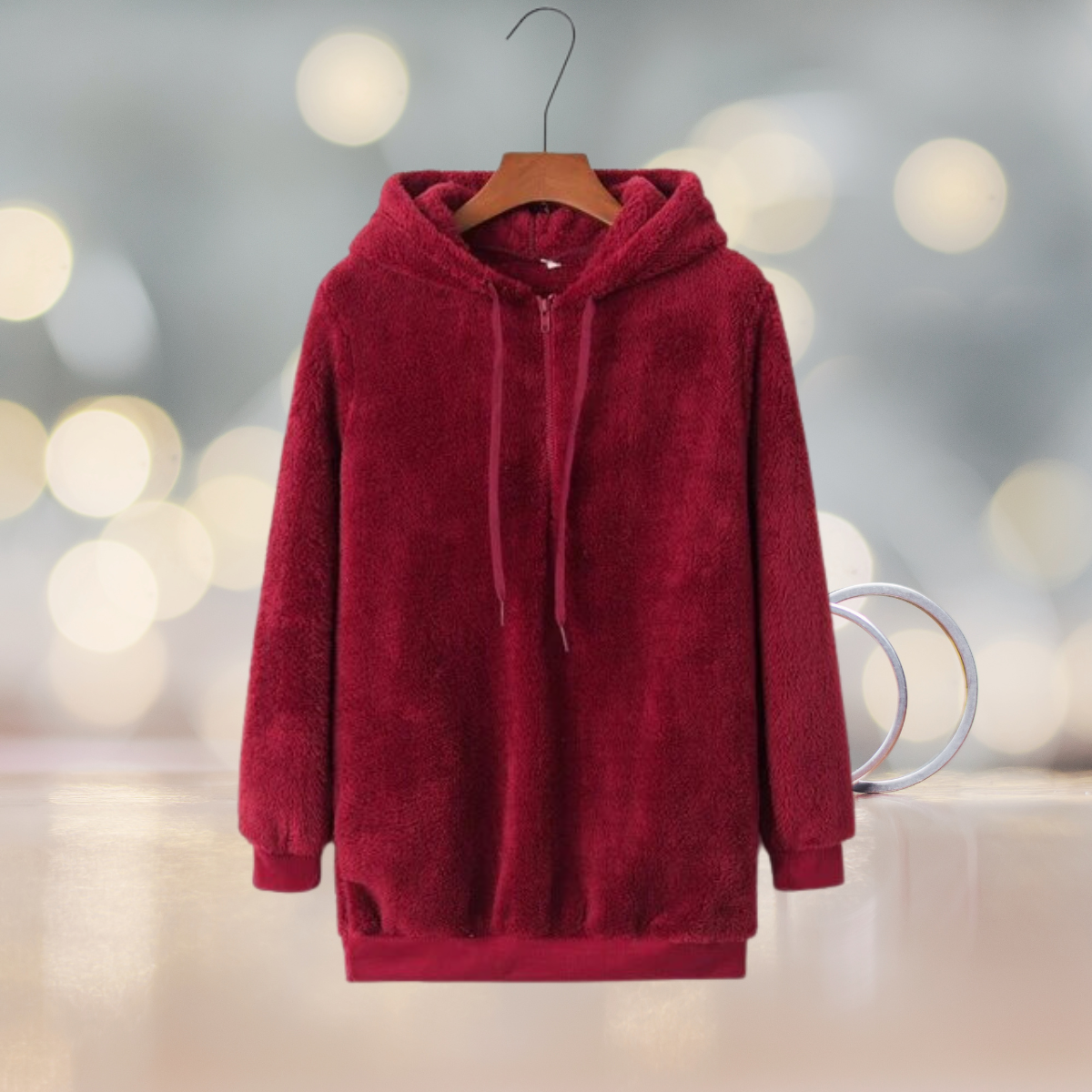 Emora Nova - Dames Zijdezachte hoodie - Herfst
