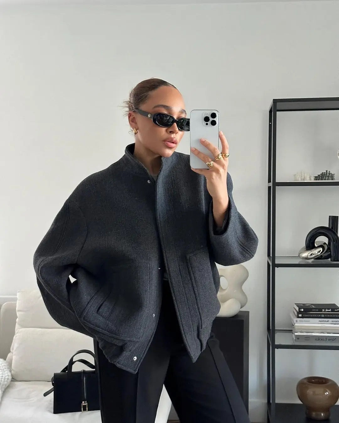 Emora Nova - Casual Dames Bomberjack - Wolmix