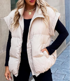 Emora Nova - Dames Oversized Puffer Vest - Winter