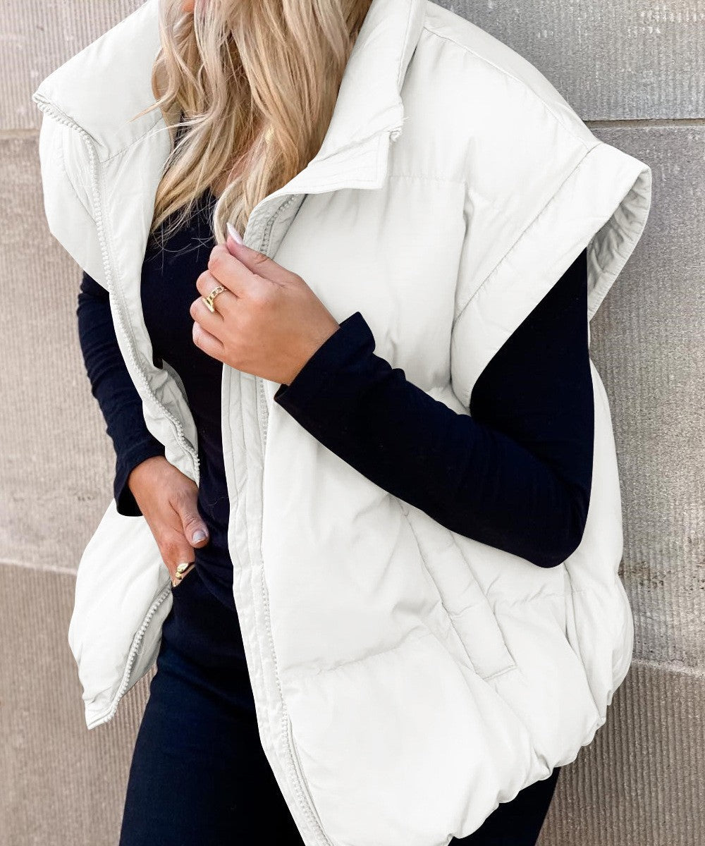 Emora Nova - Dames Oversized Puffer Vest - Winter