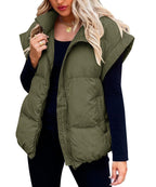Emora Nova - Dames Oversized Puffer Vest - Winter