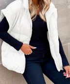 Emora Nova - Dames Oversized Puffer Vest - Winter